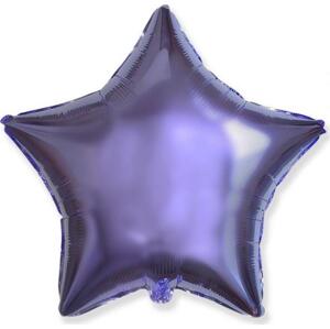 Flexmetal Fóliový balónek 18" FX - "Star" (lila)
