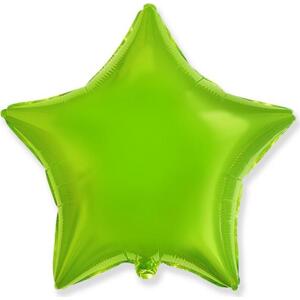 Flexmetal Fóliový balónek 18" FX - "Star" (zelený)