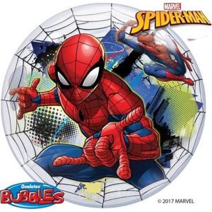 Qualatex Fóliový balónek 22" QL Bubble "Spider Man Web SLNGR