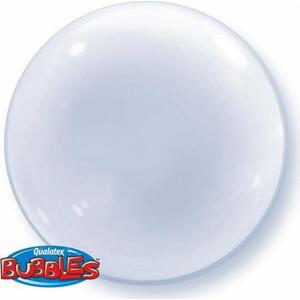 Qualatex Fóliový balónek 24" QL Bubble Deco "Transparent" ST ASSORT