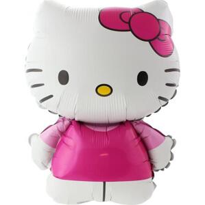 Flexmetal Fóliový balónek 24" FX - "Hello Kitty (růžová mašle)