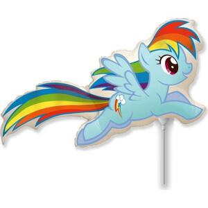 Flexmetal 14" fóliový balónek FX - My Little Pony: Rainbow Dash