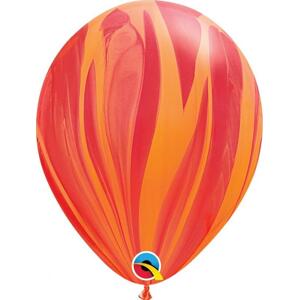 Qualatex Balónek QL 11", červený achát pastel / 25 ks.