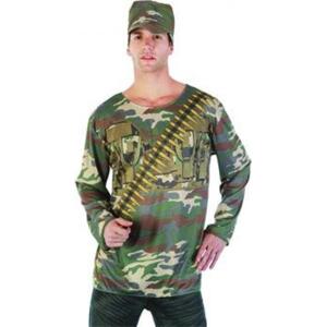Godan / costumes Kostým pro dospělé "Soldier" (halenka, klobouk) velikost. 52 trestního zákoníku