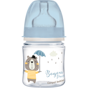 Antikoliková lahvička Canpol Babies Easy Start - Bonjour, 120 ml