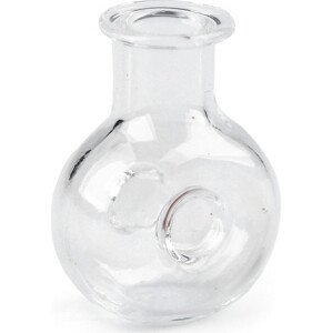 Skleněná lahvička bez korku 20x28 mm Varianta: transparent, Balení: 10 lahv.