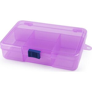 Plastový box / zásobník 3,3x9,5x14,5 cm Varianta: 3 fialová, Balení: 1 ks