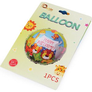 Nafukovací balónek Happy Birthday Varianta: multikolor, Balení: 1 ks