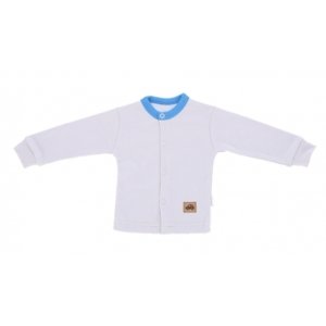 Novorozenecká bavlněná košilka, kabátek, Mamatti, Hero, vel. 50 (0-1m)