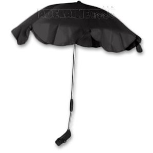 Baby Nellys Slunečník, deštník univerzální do kočárku - černý