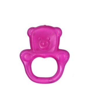 Kousátko gelové BabyOno Medvídek - Růžové
