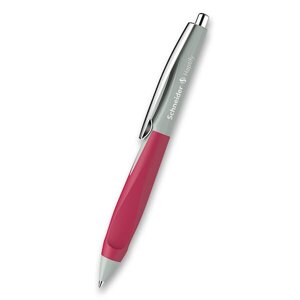 Kuličkové pero Schneider Haptify šedá/růžová