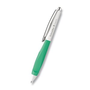 Kuličkové pero Schneider Haptify bílá/ zelená