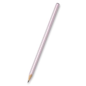 Grafitová tužka Faber-Castell Sparkle - perleťové odstíny sv. růžová