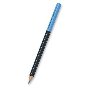 Grafitová tužka Faber-Castell Grip Jumbo Two Tone černá/modrá