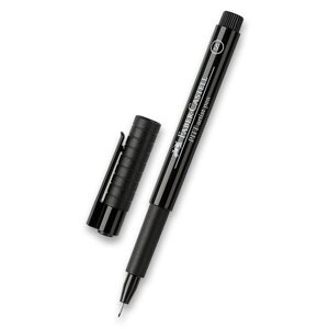 Popisovač Faber-Castell Pitt Artist Pen hrot S, černý