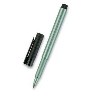 Popisovač Faber-Castell Pitt Artist Pen Metallic zelený