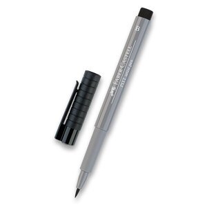 Popisovač Faber-Castell Pitt Artist Pen Brush - černé a šedé 232