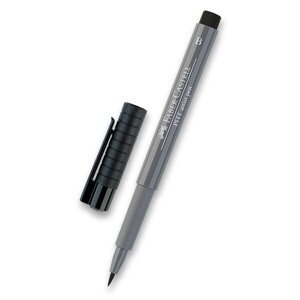Popisovač Faber-Castell Pitt Artist Pen Brush - černé a šedé 233