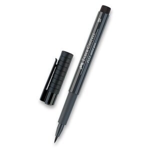 Popisovač Faber-Castell Pitt Artist Pen Brush - černé a šedé 235