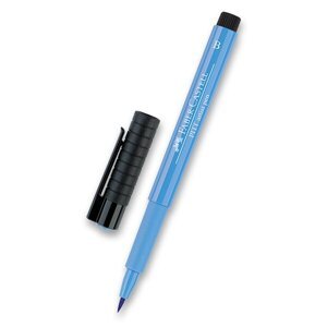 Popisovač Faber-Castell Pitt Artist Pen Brush - modré odstíny 146