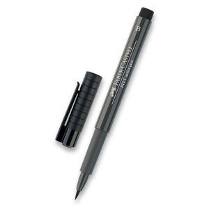 Popisovač Faber-Castell Pitt Artist Pen Brush - černé a šedé 274