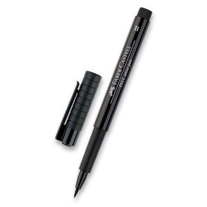 Popisovač Faber-Castell Pitt Artist Pen Brush - černé a šedé 199