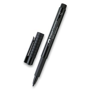 Popisovač Faber-Castell Pitt Artist Pen 1,5 mm, černý