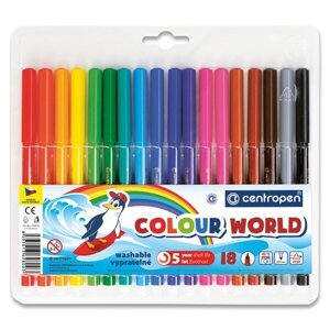 Fixy Centropen 7550/18 Colour World 18 barev