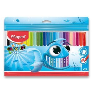 Dětské fixy Maped Color'Peps Ocean 24 barev
