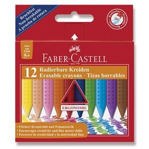 Voskové pastelky Faber-Castell Colour Grip 12 barev
