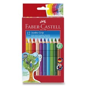 Pastelky Faber-Castell Colour Grip Jumbo 12 barev