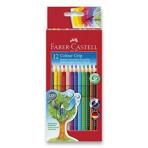 Pastelky Faber-Castell Colour Grip 2011 12 barev