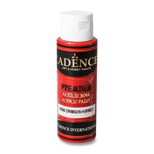 Akrylové barvy Cadence Premium karmínová