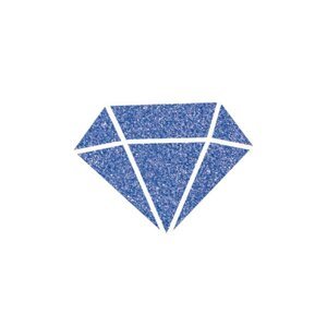 Diamantová barva Aladine Izink modrá