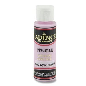 Akrylové barvy Cadence Premium jemně růžová