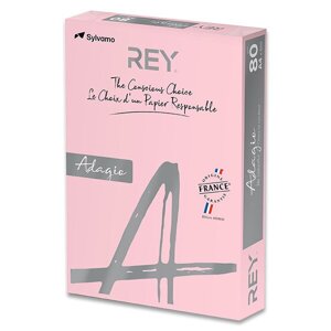 Barevný papír Rey Adagio růžový