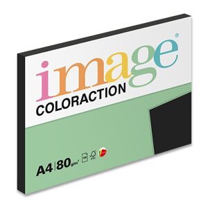 Barevný papír Image Coloraction černý