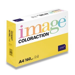 Barevný papír Image Coloraction Sytá žlutá