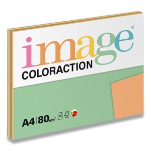 Barevný papír Image Coloraction - Mix intenzivní 80 g, 5 x 20 listů