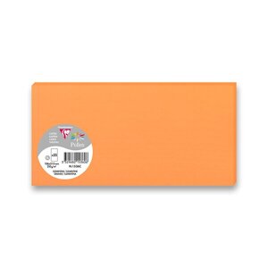 Barevná dopisní karta Clairefontaine oranžová, DL