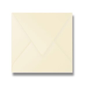 Barevná obálka Clairefontaine krémová, 165 × 165 mm