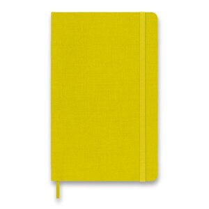 Zápisník Moleskine Silk - tvrdé desky žlutá