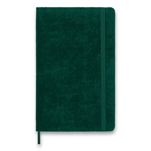 Zápisník Moleskine Velvet - tvrdé desky zelený