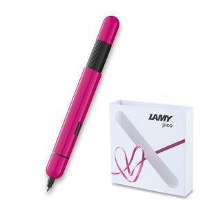 Lamy Pico Neon Pink kapesní kuličkové pero, valentýnská edice