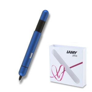 Lamy Pico Imperial Blue kapesní kuličkové pero, valentýnská edice