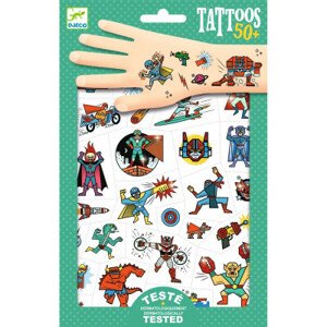 Tetování - hrdinové proti darebákům