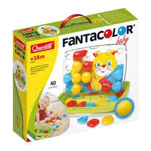 Quercetti Fanta tužková mozaika Color Baby (40 kusů)