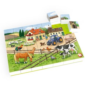 HUBELINO ® Život na farmě puzzle (35 dílků)