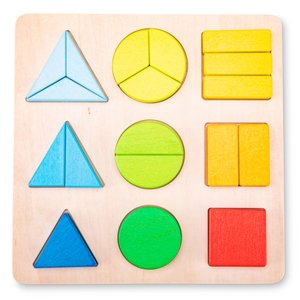 New Class ic Toys Sada skládaček geometrických tvarů